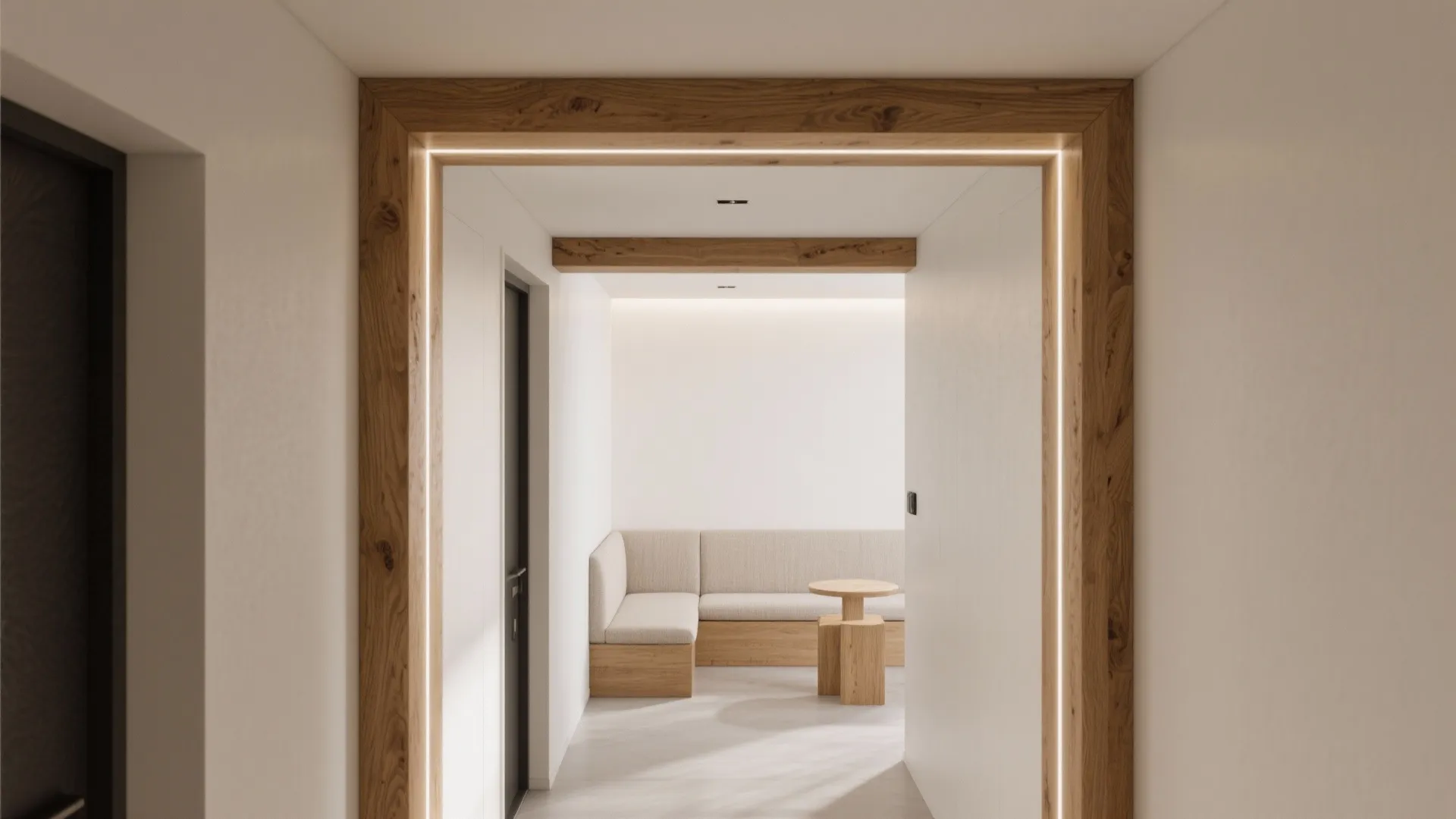 Hybrid Beams: Faux Wooden Beams on POP