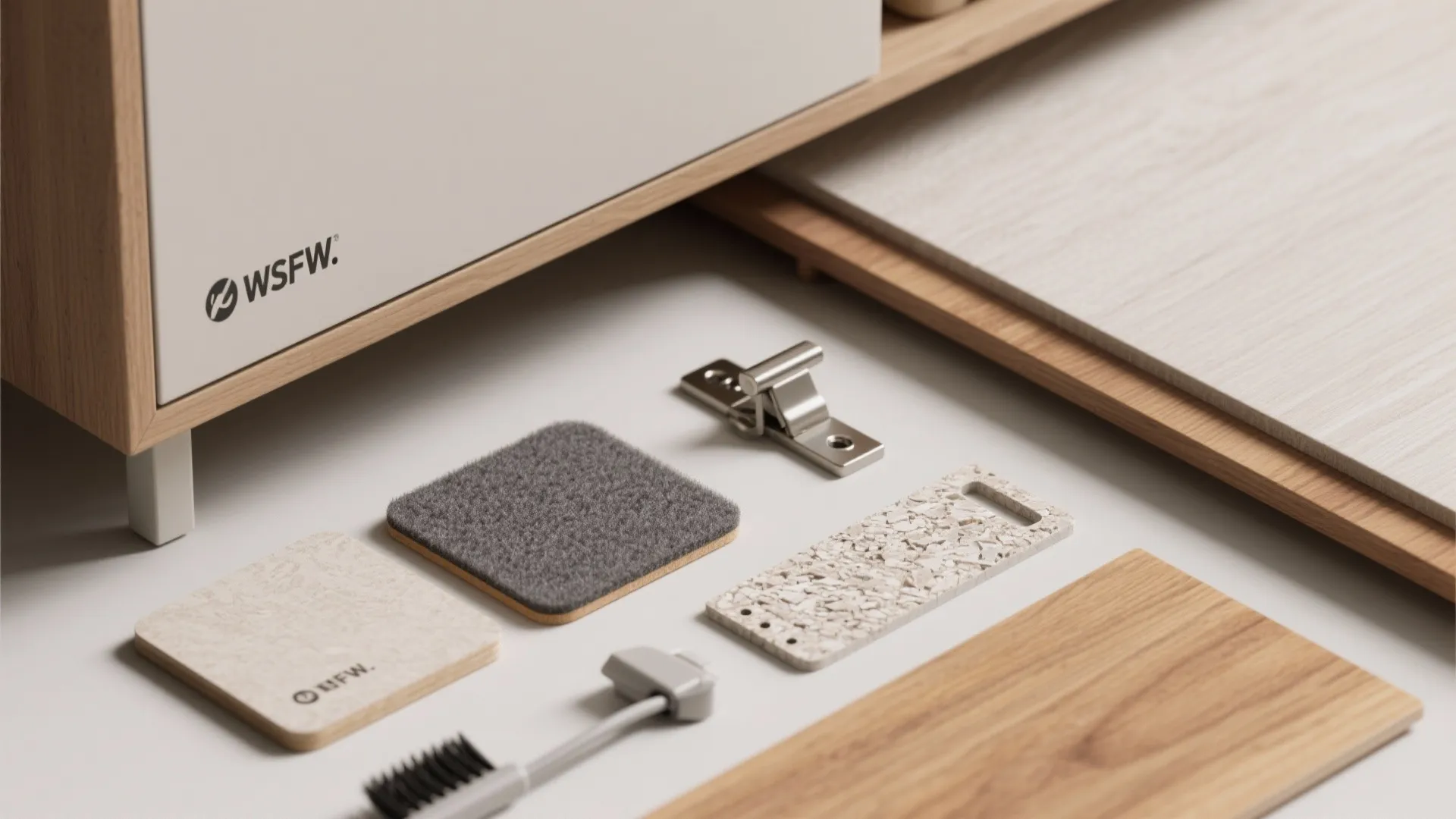 5) Hybrid storage: closed base + open display above