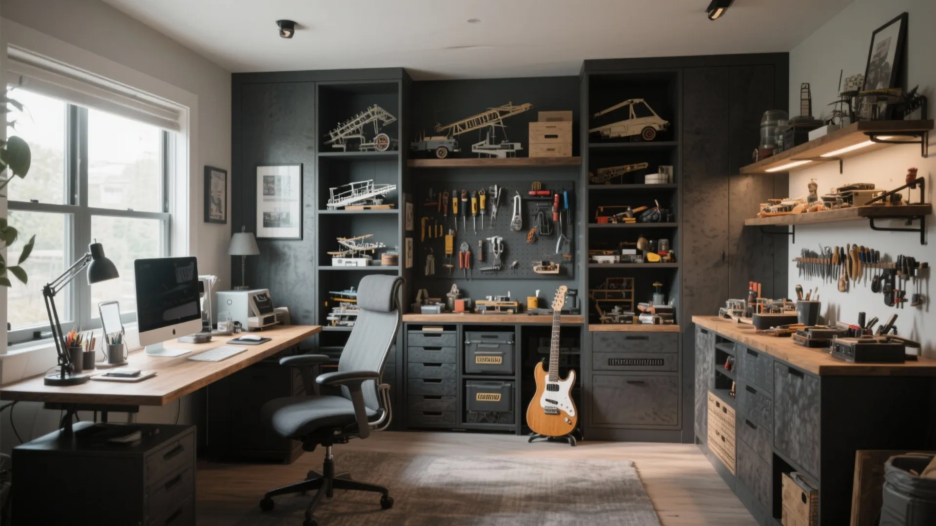 8. Hybrid Office & Hobby Zone