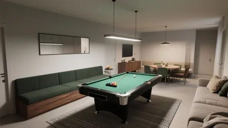 5 Smart Ideas for a Pool Table in a Small Room