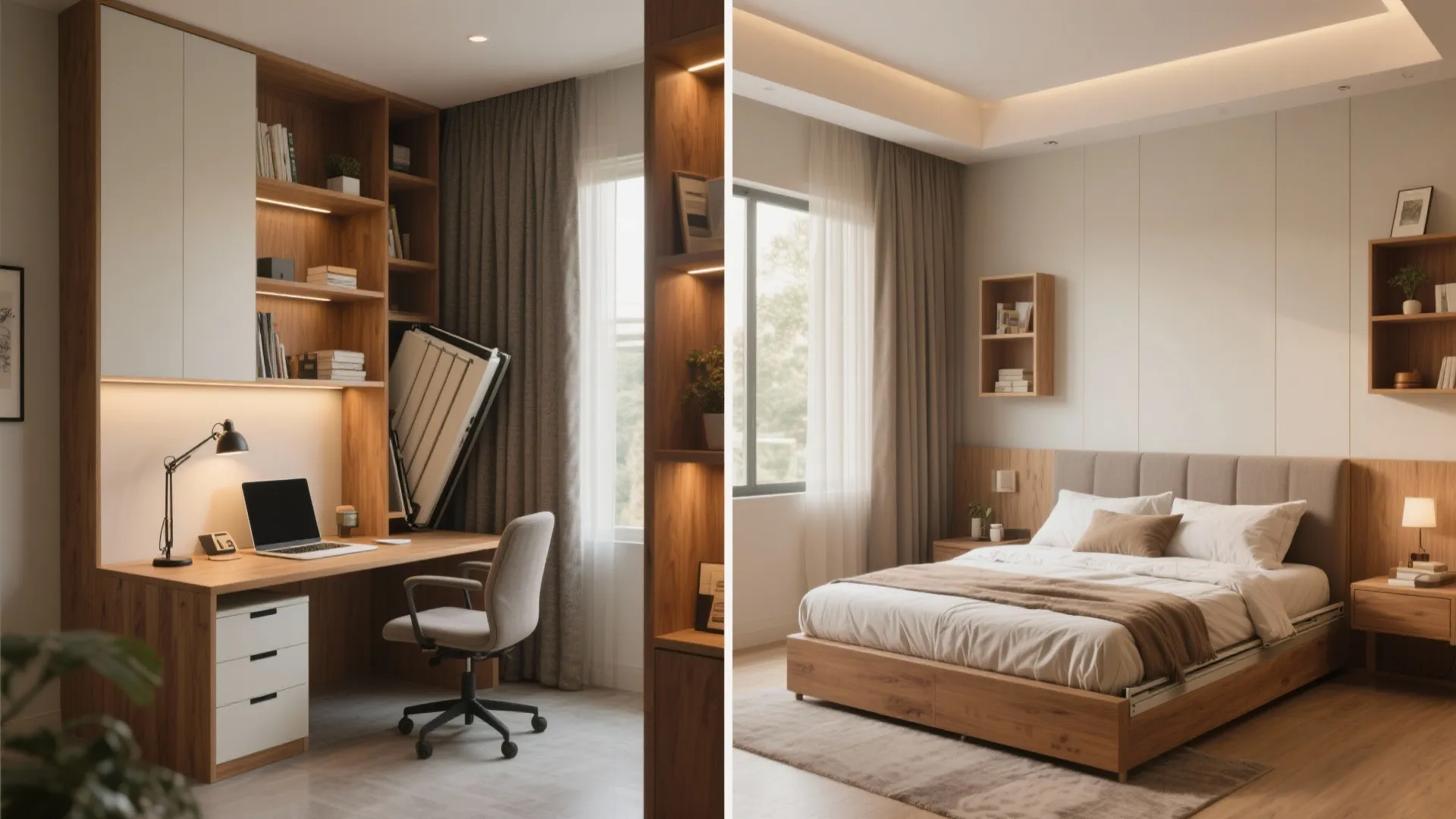 The hybrid third bedroom: guest, study, and soul space