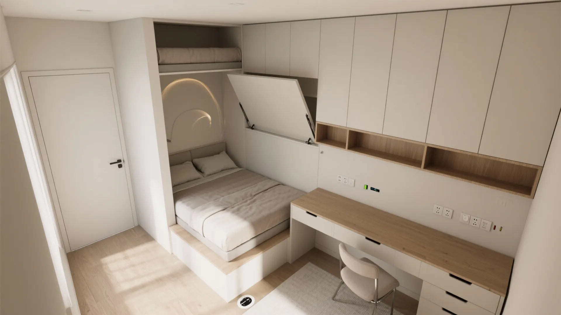 Flexible Third Room: Study-Guest Hybrid