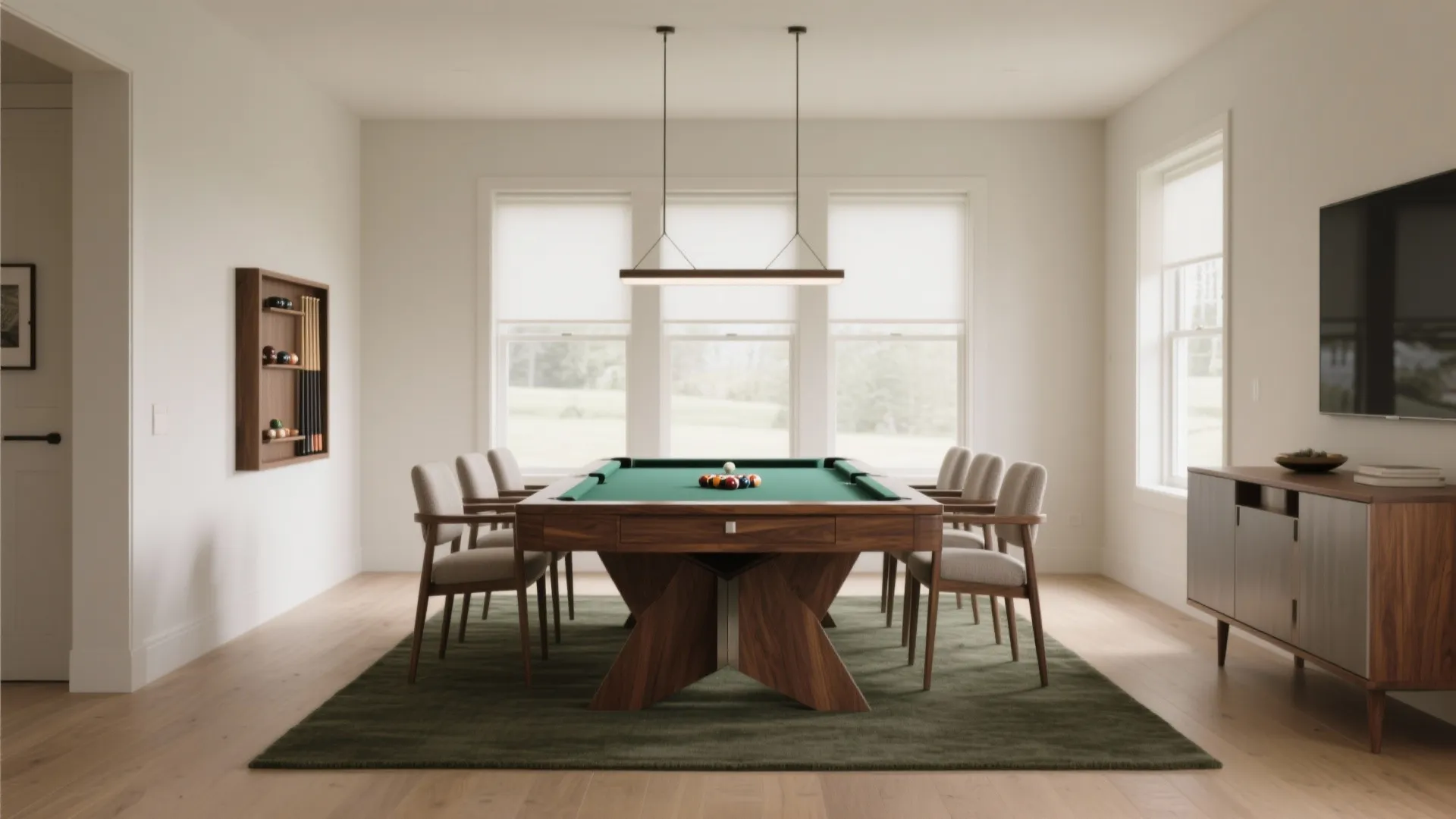 Pool Table Dining Room Table: Stylish Dual-Function Design Ideas: Fast-Track Guide to Maximizing Space with a Pool Table Dining Room Table
