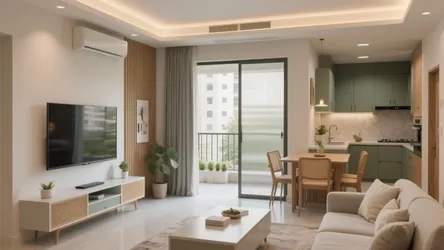 Hyderabad 3 BHK Flat: 5 Smart Design Ideas