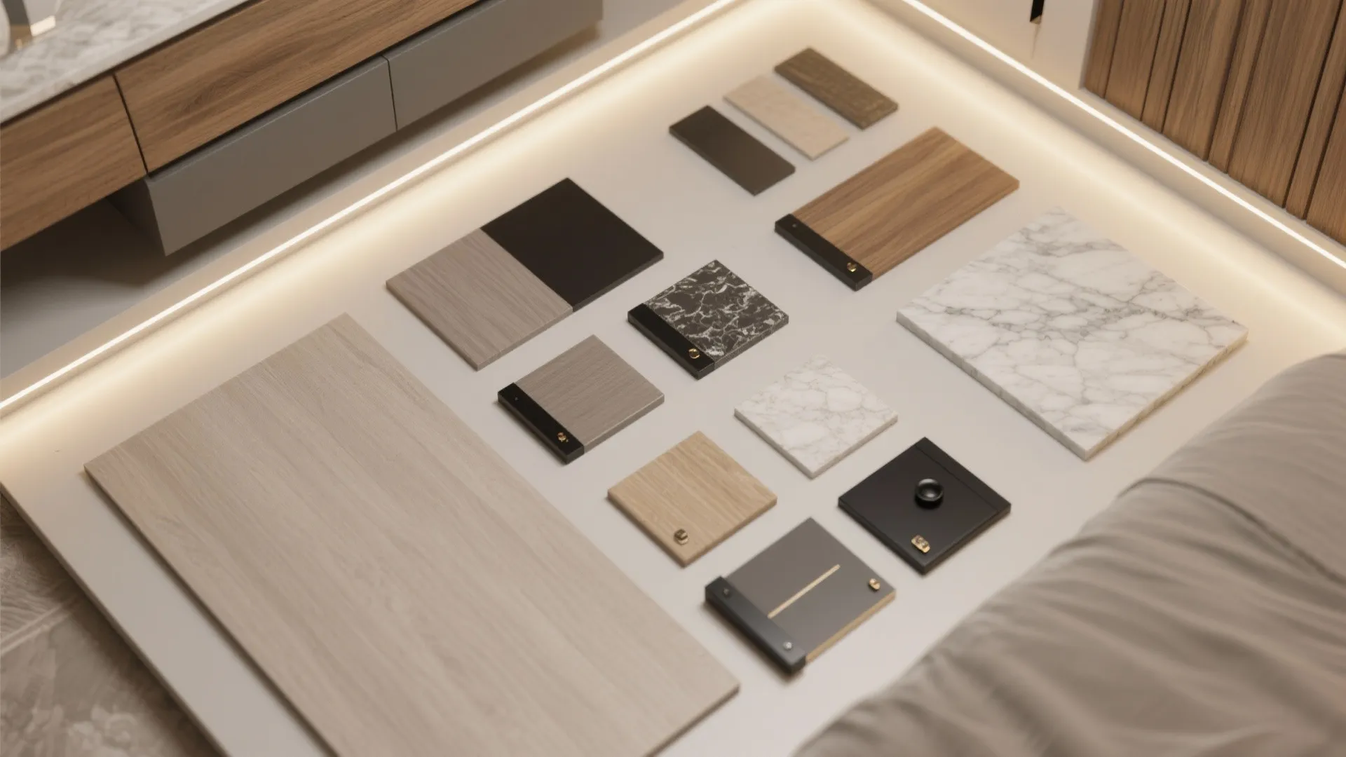 Materials & Lighting Layers: Warm, Calm, and Easy to Clean