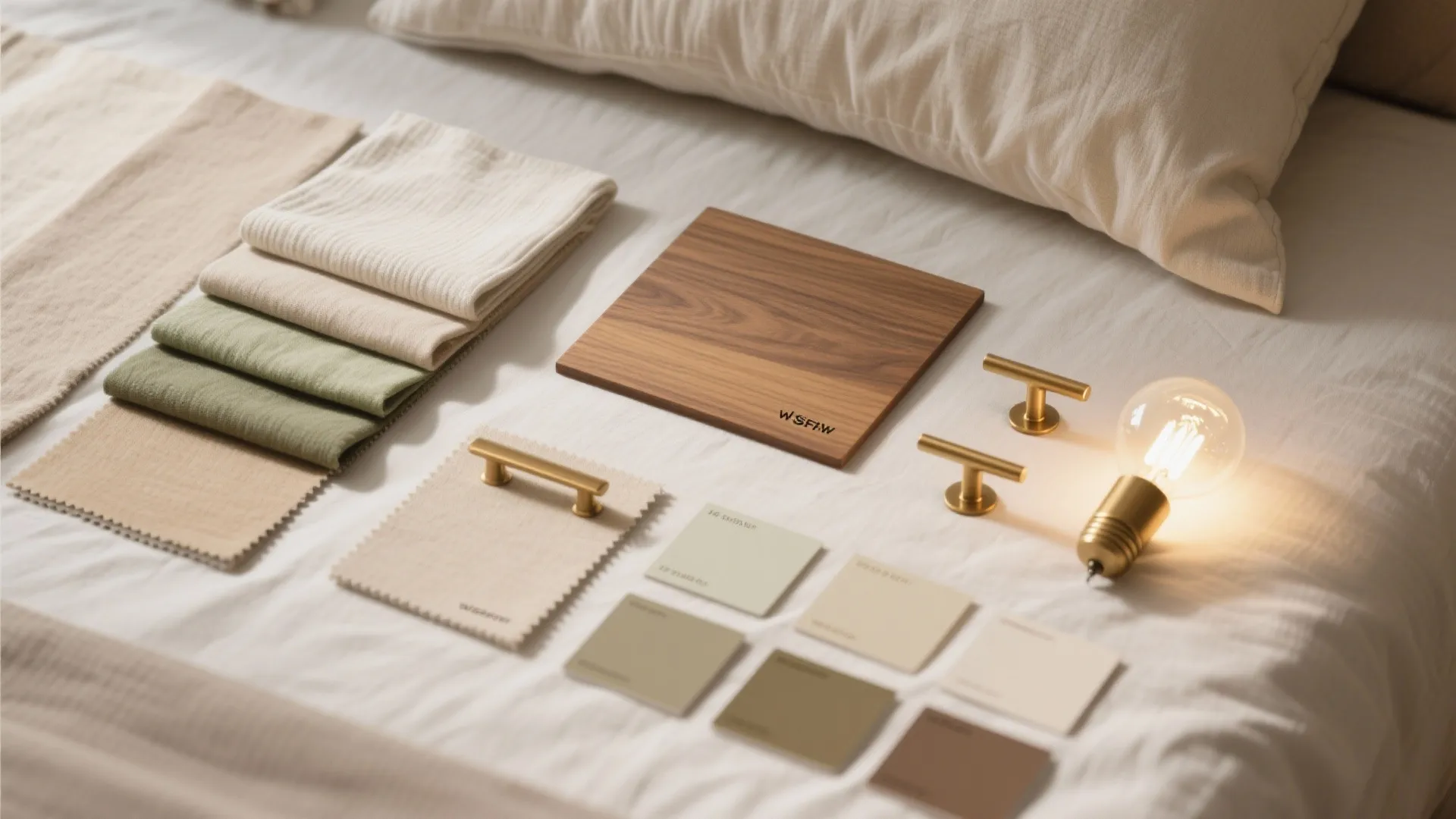 Bedrooms: Layered Lighting, Calm Colors, and Wood Warmth