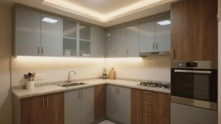 1 BHK Kitchen Design in Hyderabad: 5 Smart Ideas
