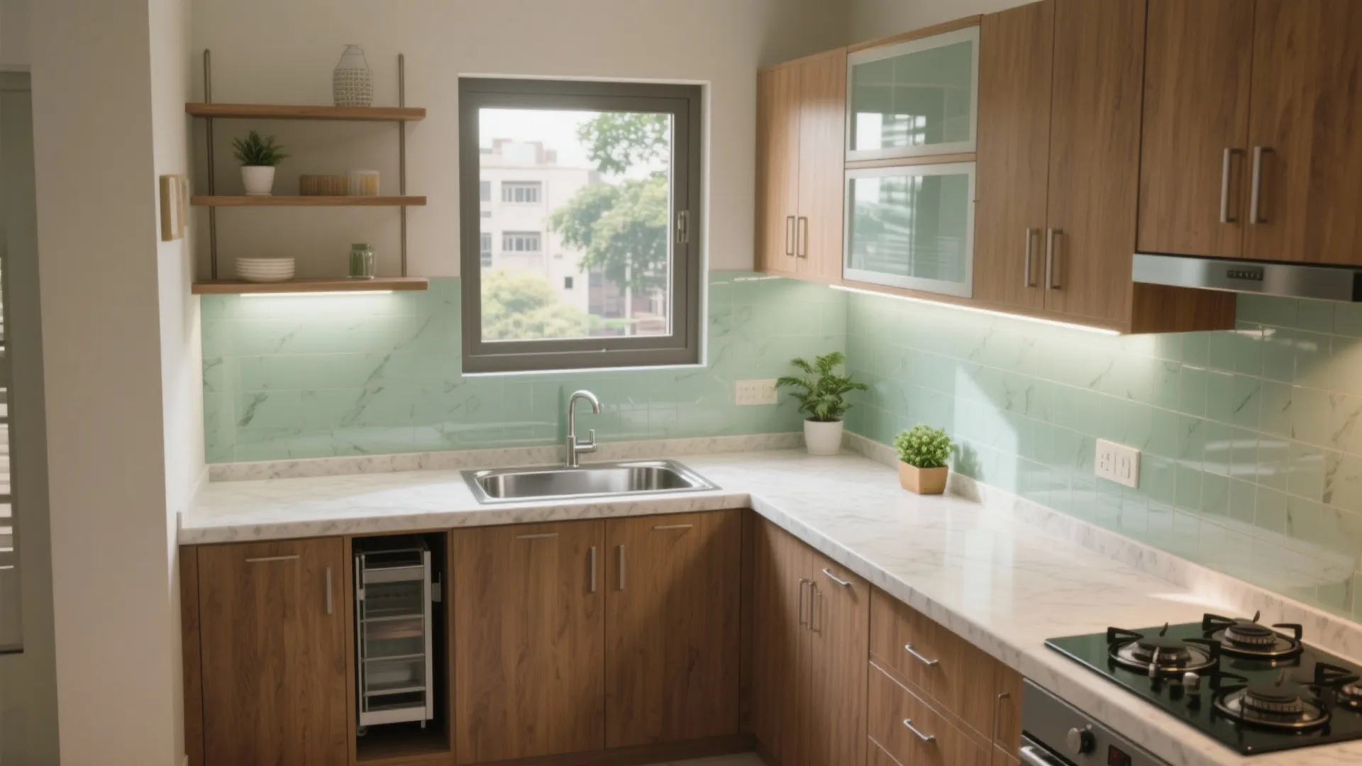 3 BHK flat in Hyderabad: 5 kitchen design ideas: Small-space brilliance for Hyderabad apartments—my 5 proven kitchen inspirations with real pros and cons