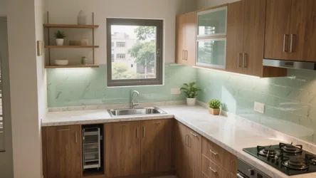 3 BHK flat in Hyderabad: 5 kitchen design ideas