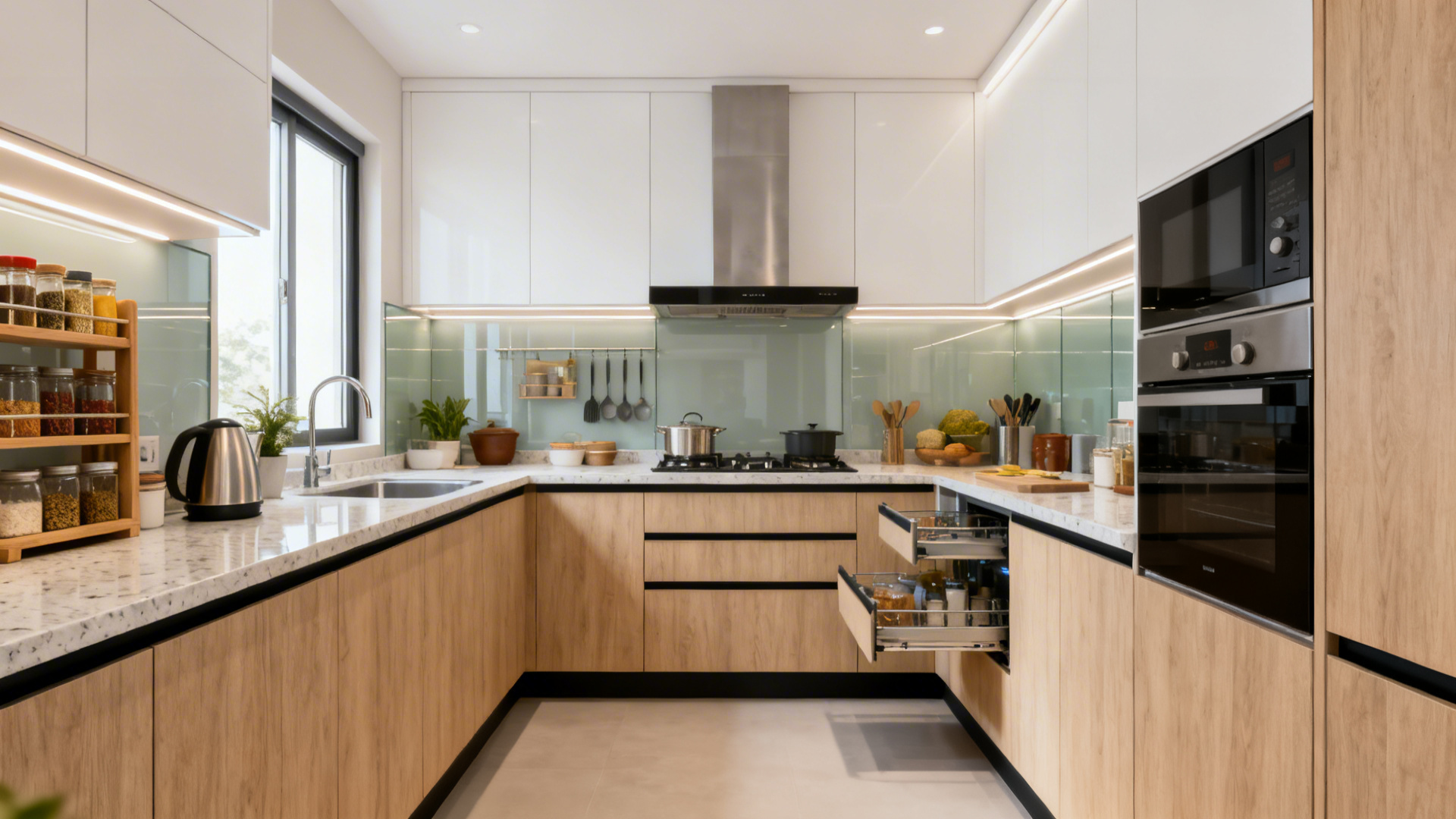 Modern modular kitchen