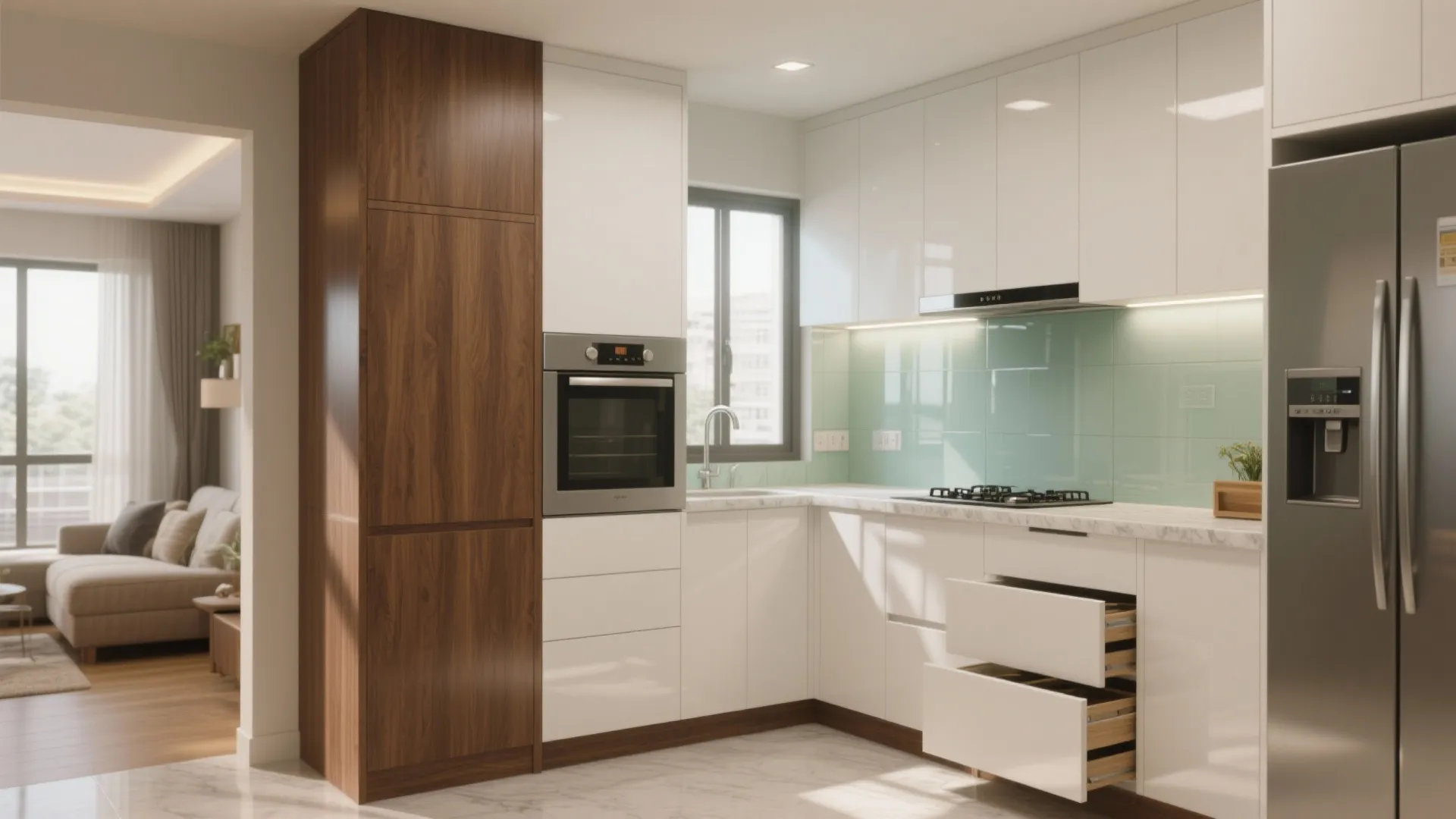 3 BHK Flats in Hyderabad: 5 Smart Kitchen Design Ideas: Small-space creativity for Hyderabad 3 BHK kitchens, backed by real projects and expert sources
