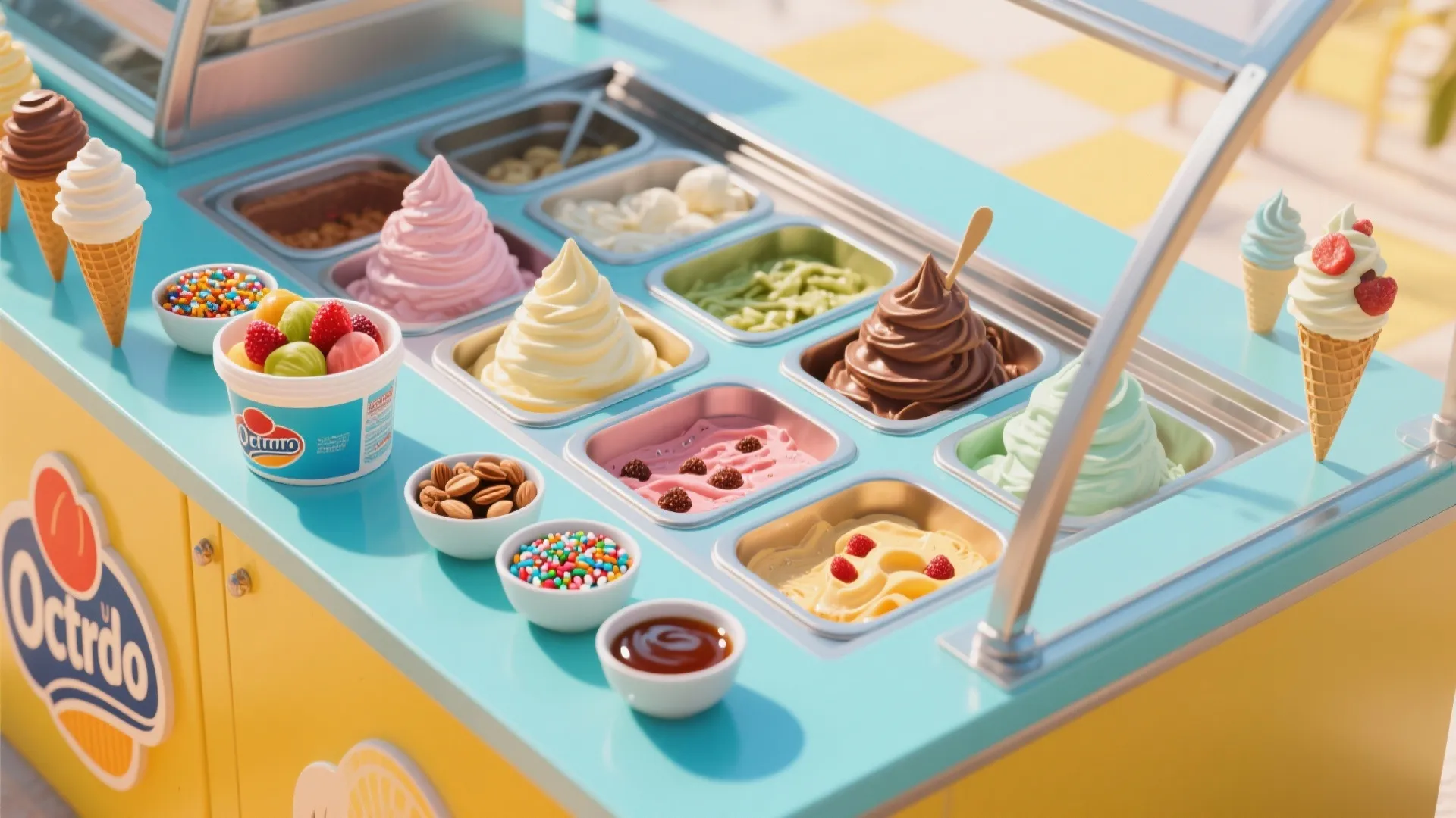 7. DIY Ice Cream Social