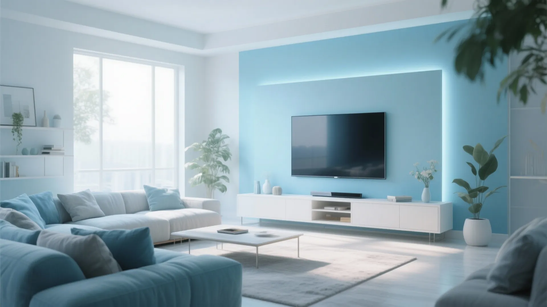 10. Cool Ice Blue Calm