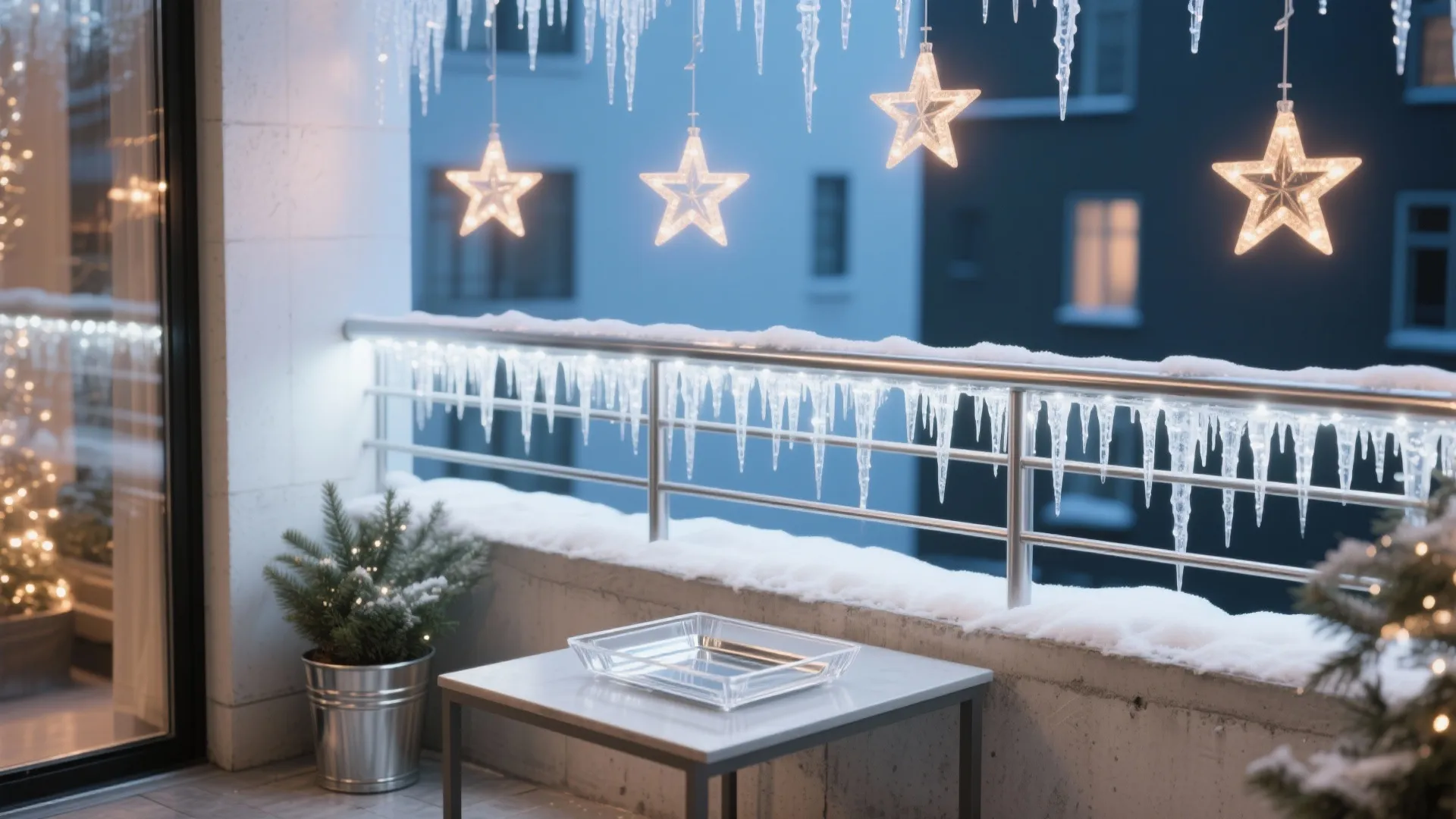 Icicles, Stars, and Reflective Surfaces