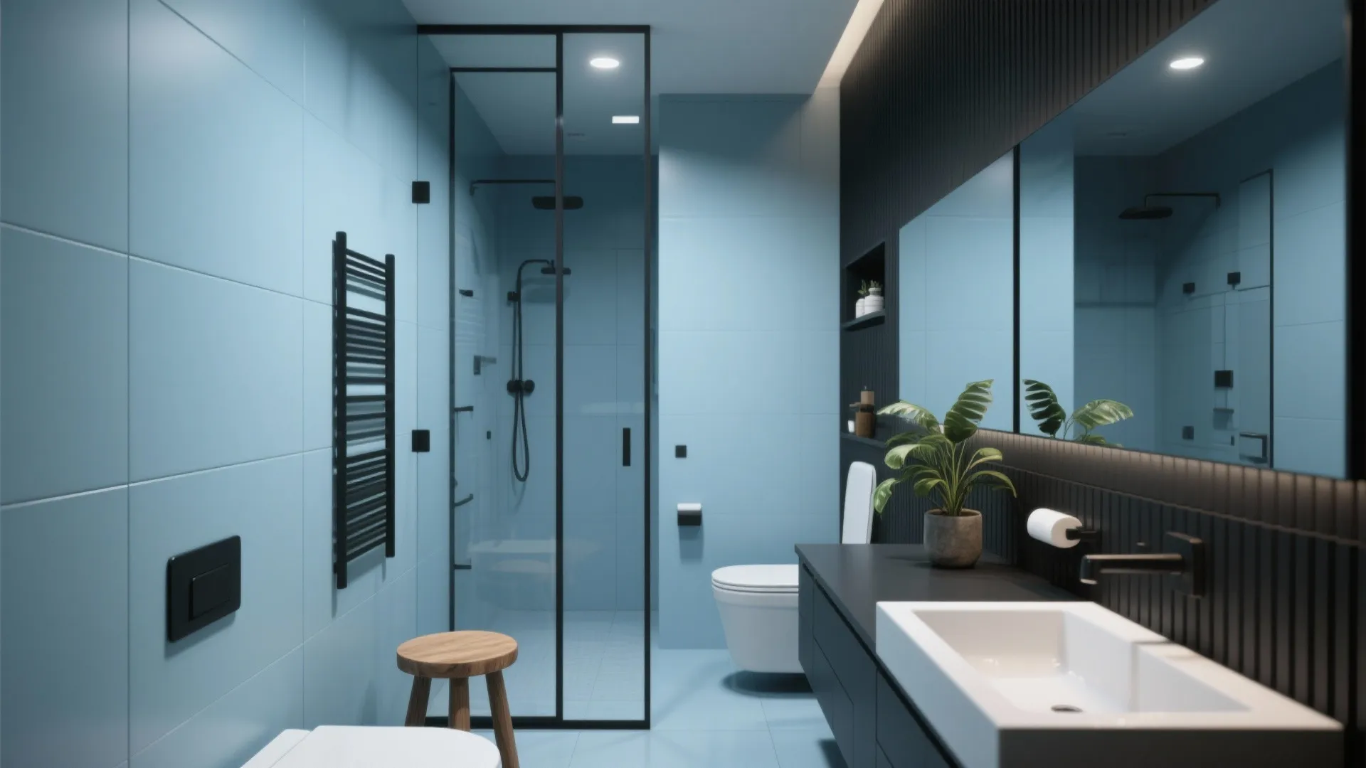 4. Icy Blue for Modern Minimalism