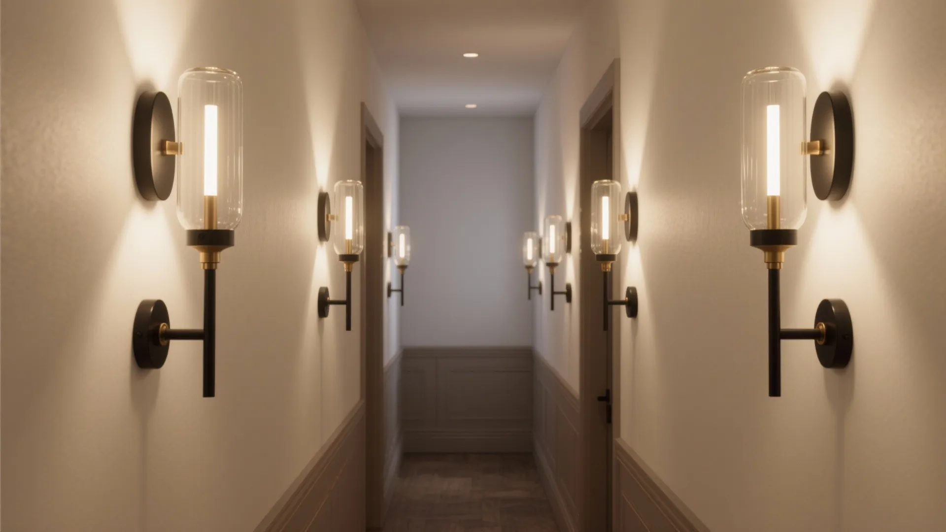 Idea 1: Stretch the walls with up/down light