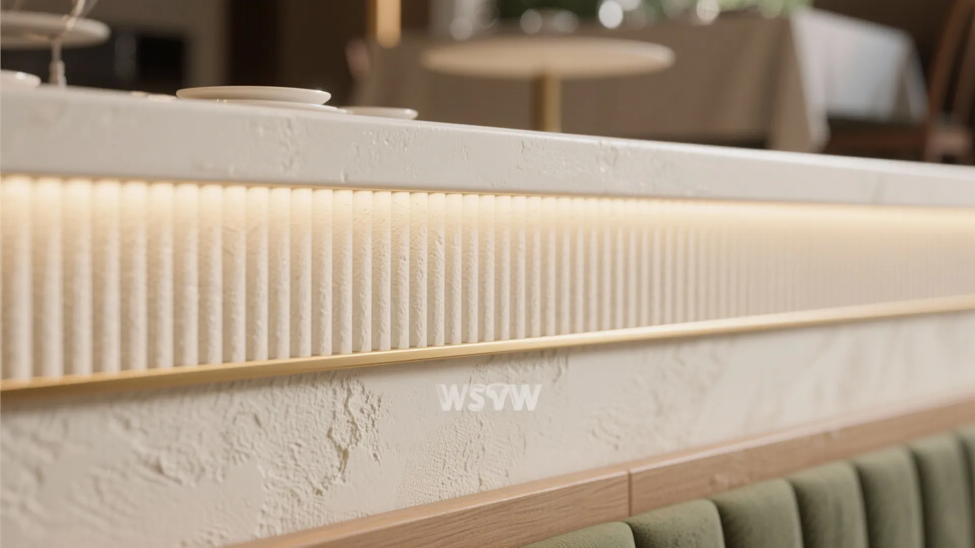 Idea 1: One-color calm with a tactile accent