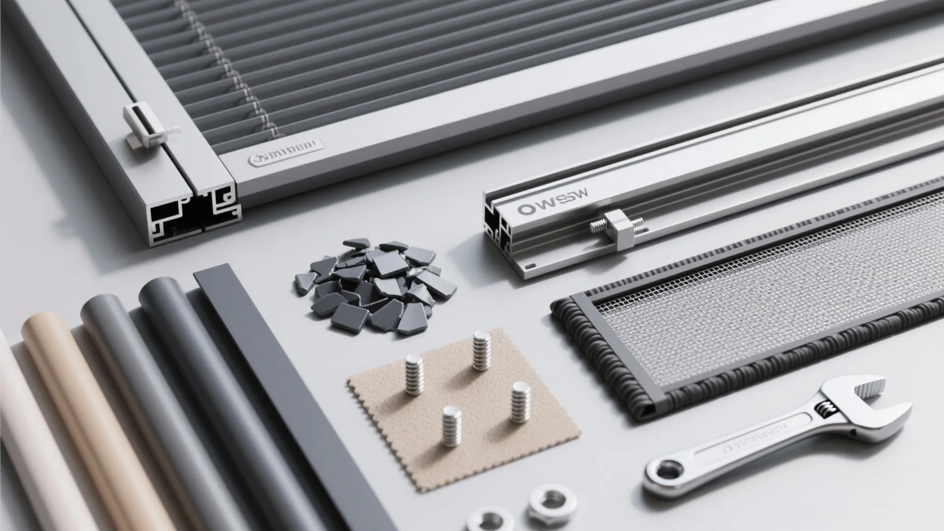 Idea 2: Lockable louver screen for airflow and privacy