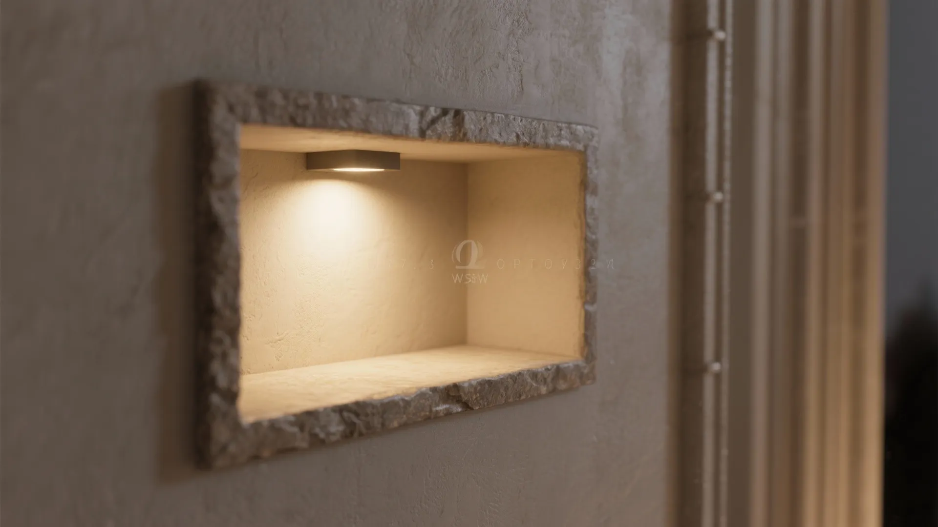 Idea 2: Recessed Niches and Soft Backlighting