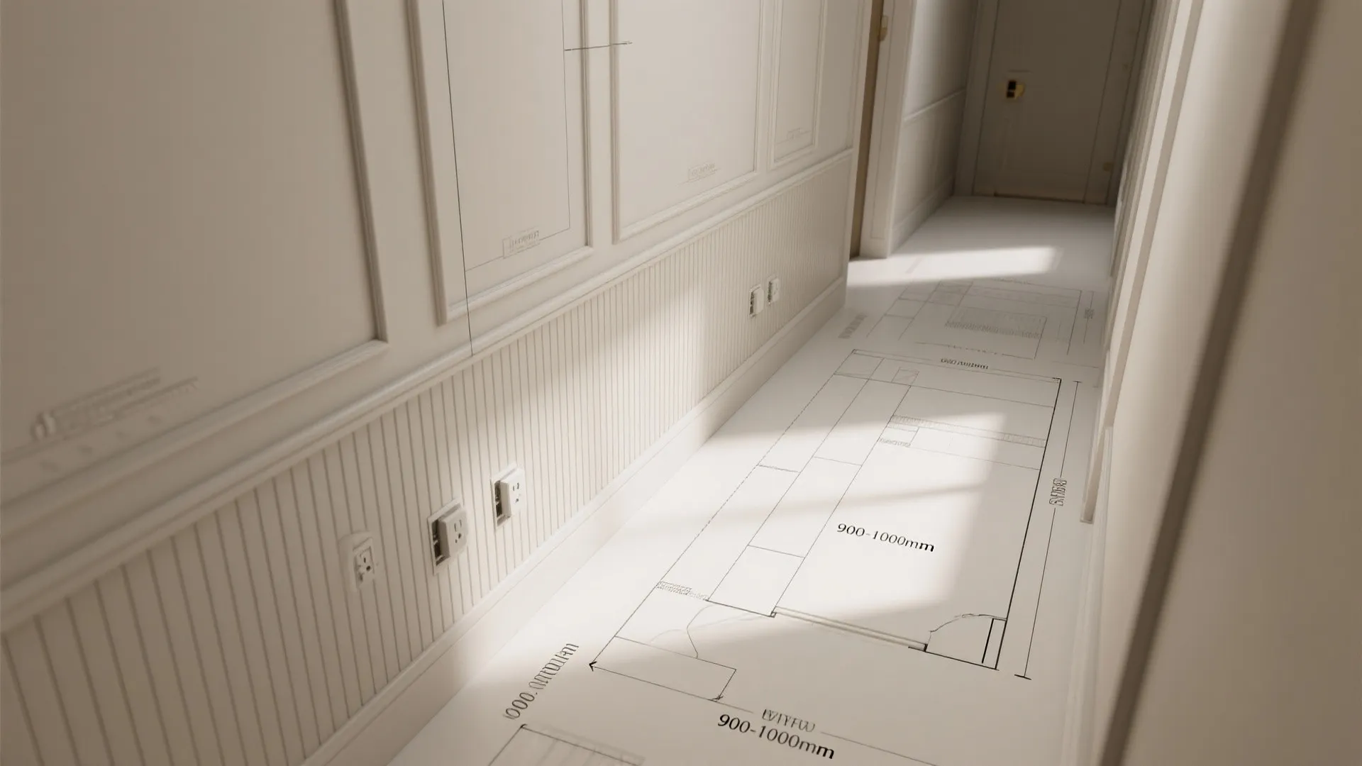 Idea 2: Slim Paneling and Mouldings (Without the Fuss)