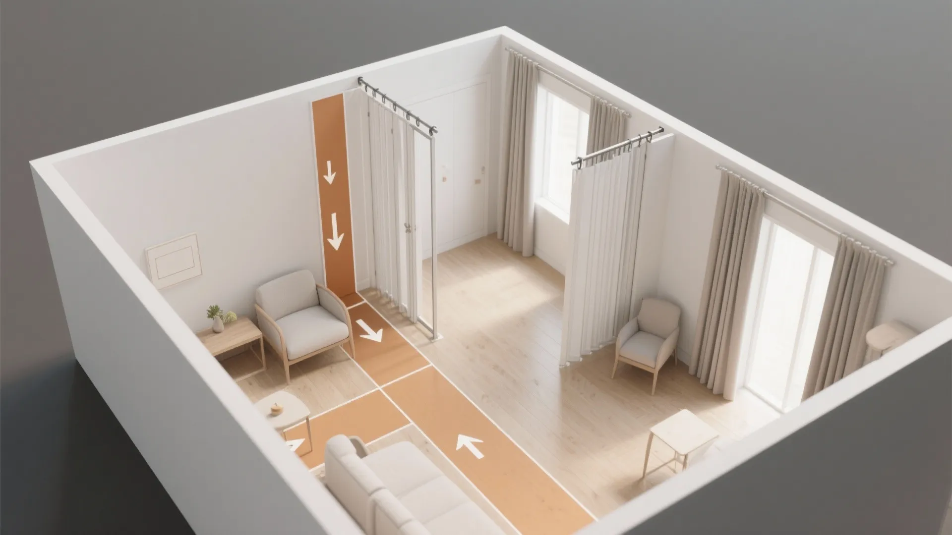 Idea 3: Add soft boundaries instead of hard walls