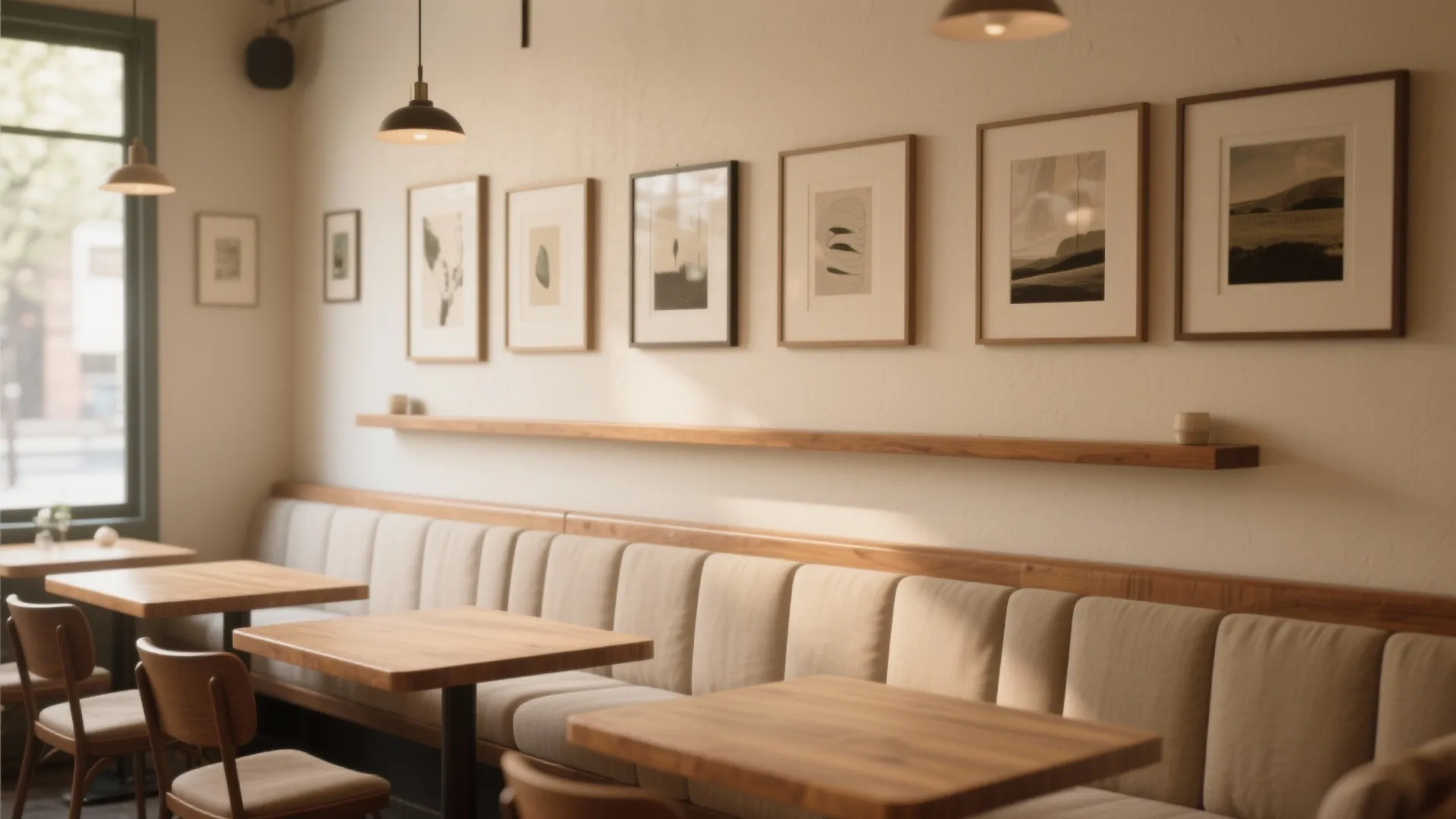 Idea 3: Picture ledges and a rotating mini-gallery