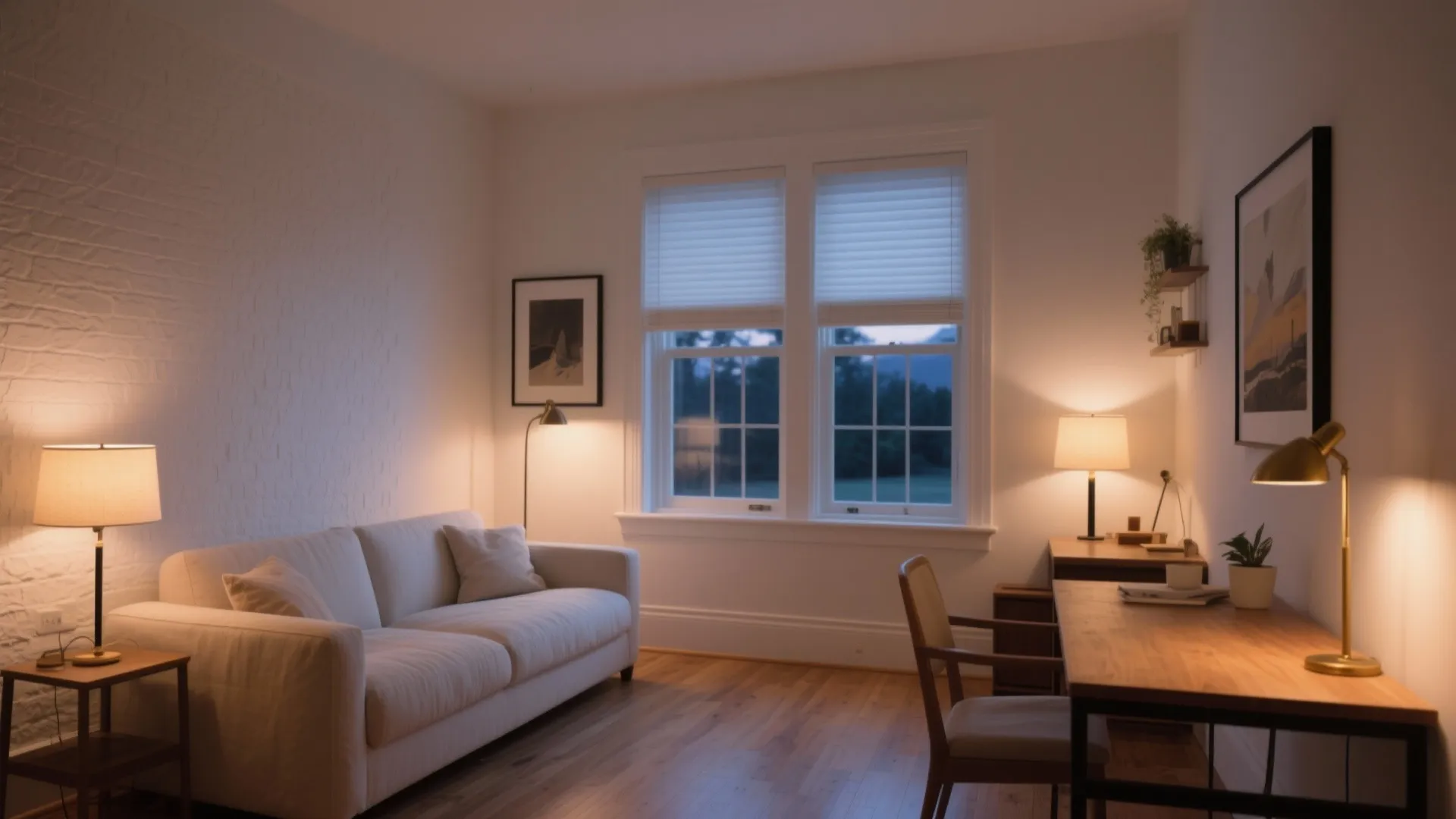 Idea 3: Warm the light, cool the daylight