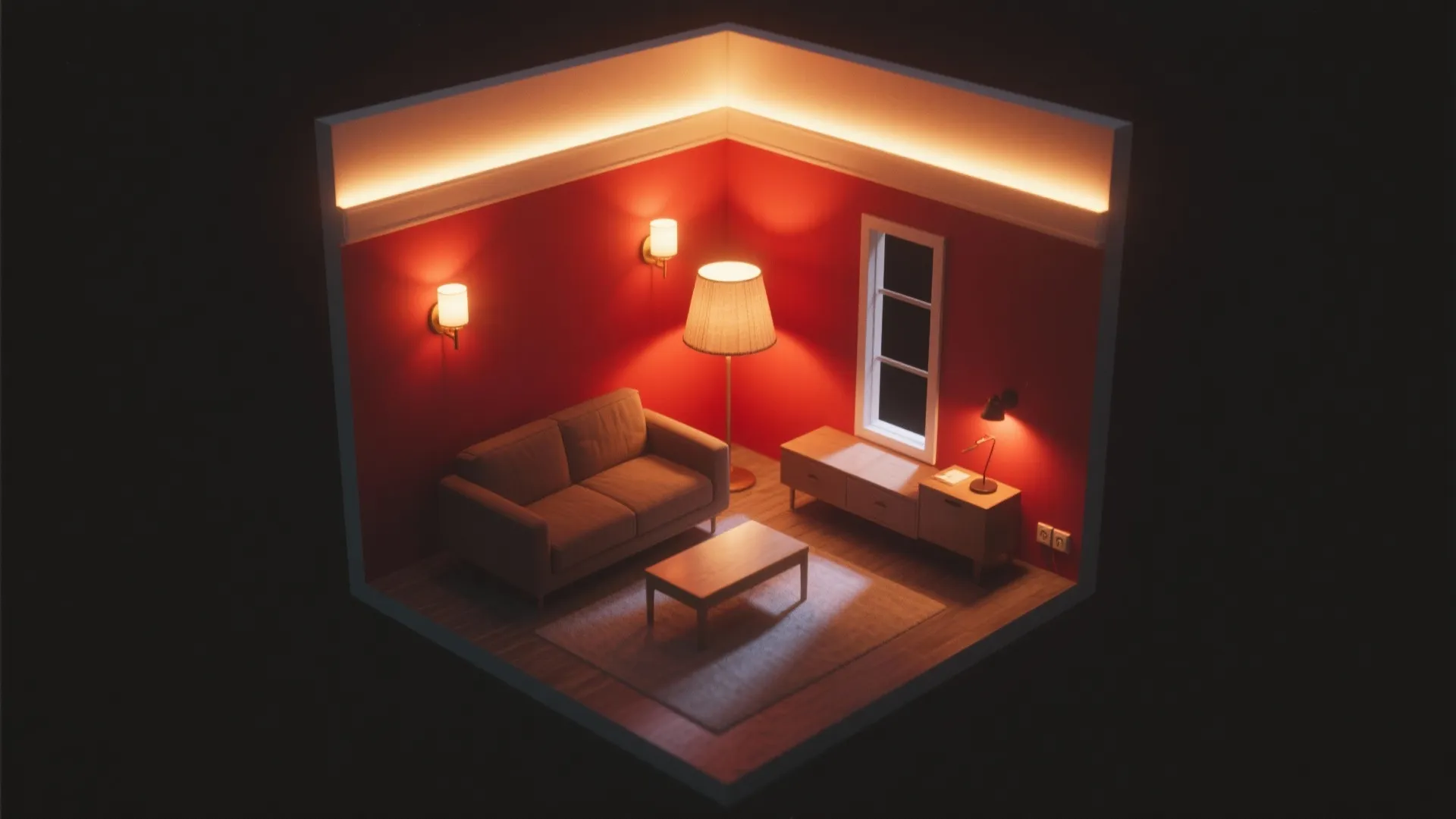 Idea 3: Light like a stage—layers and warmth