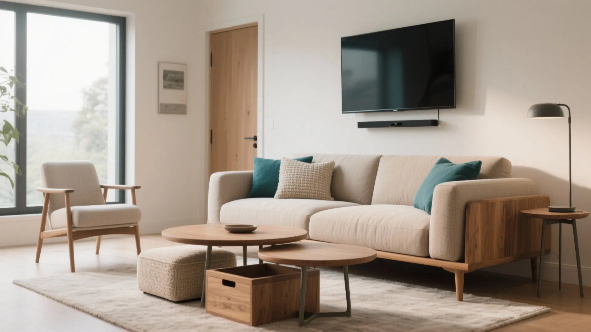 Idea 3: One hero sofa, nimble sidekicks