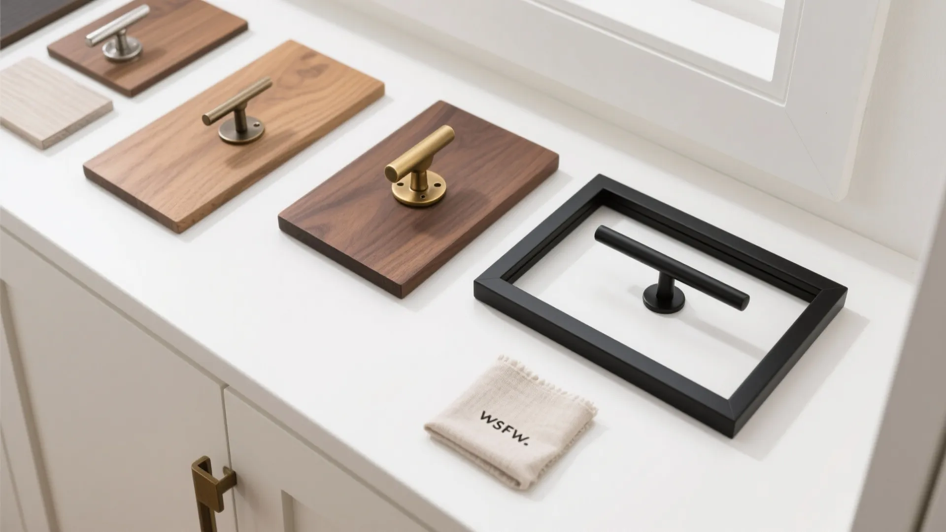 Idea 4: Ground the space with wood, metal, and a touch of black