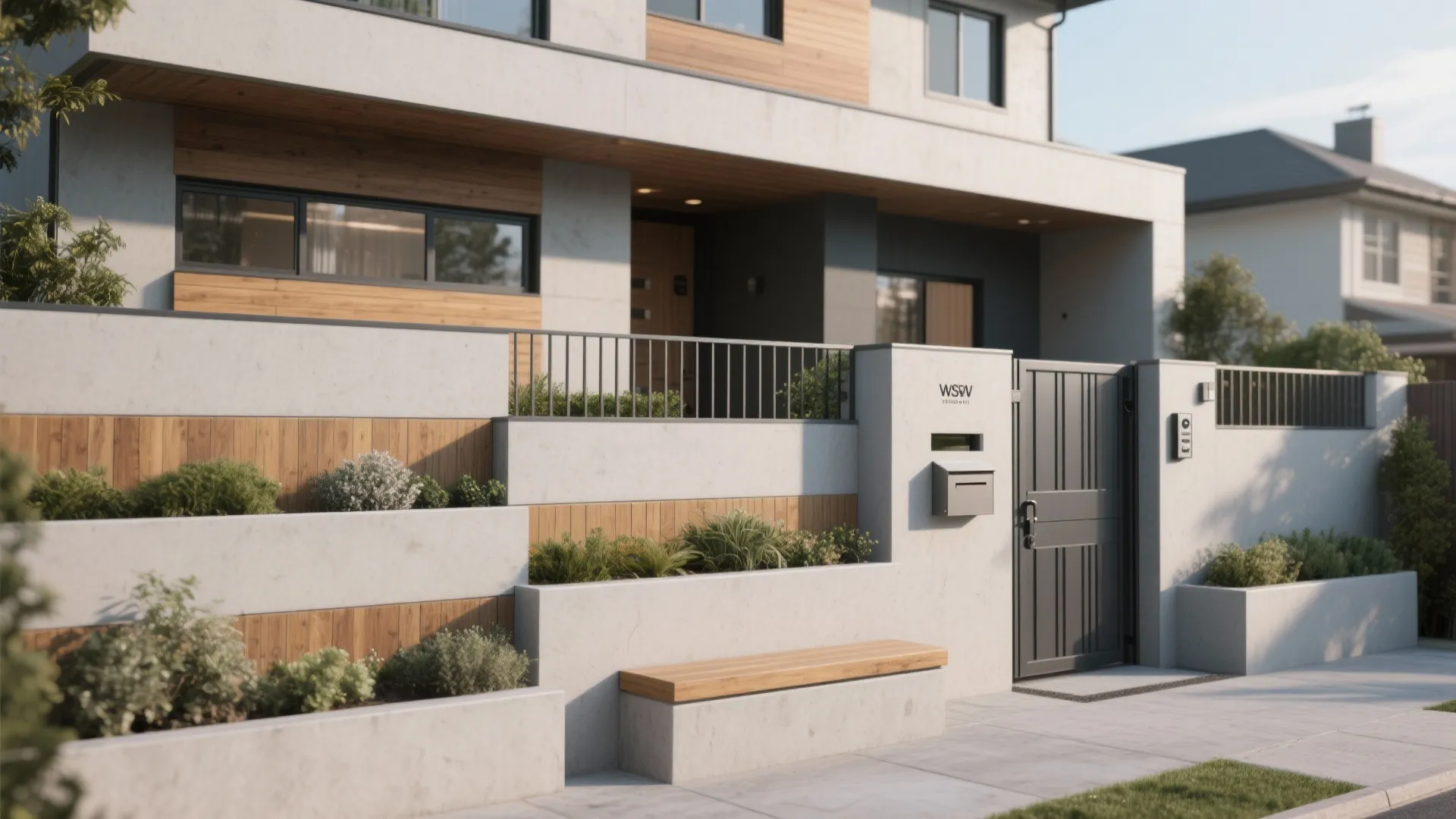 Idea 4: Mixed heights with a perch and peek windows