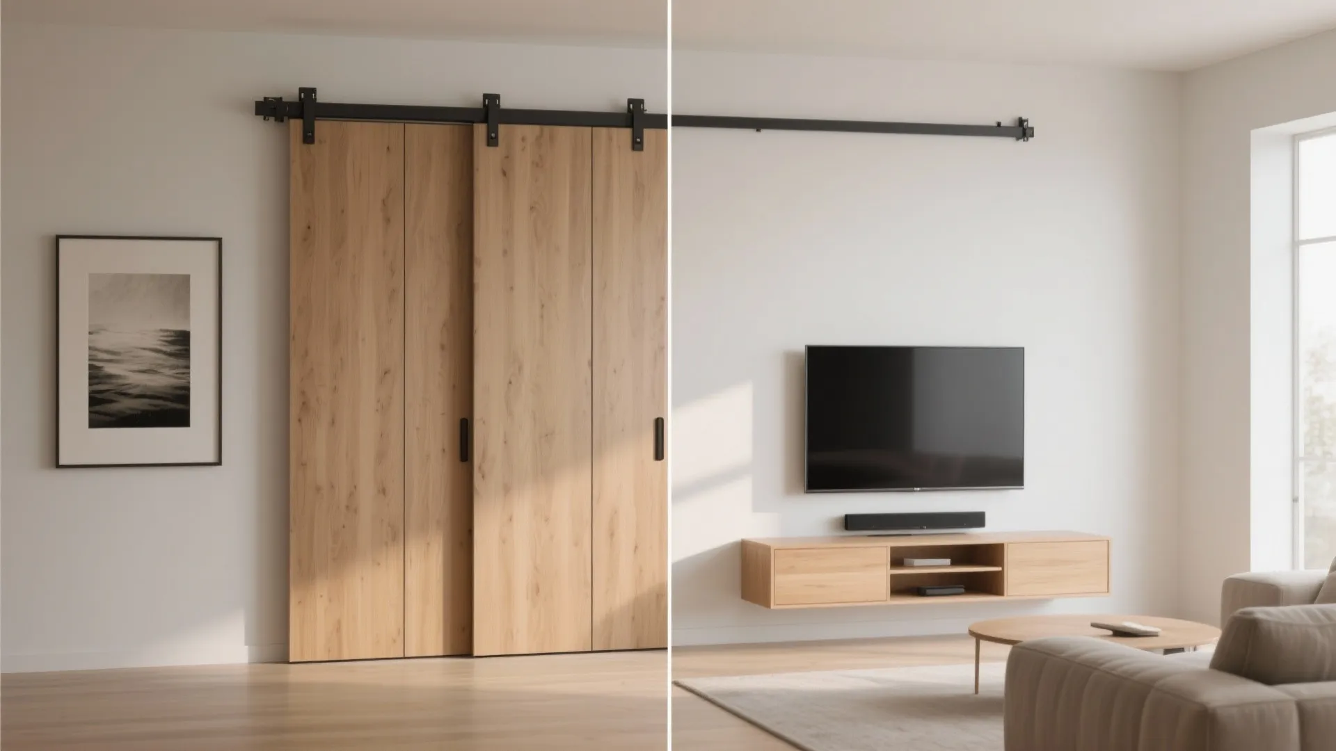 Idea 4: Sliding Art or Pocket Panels