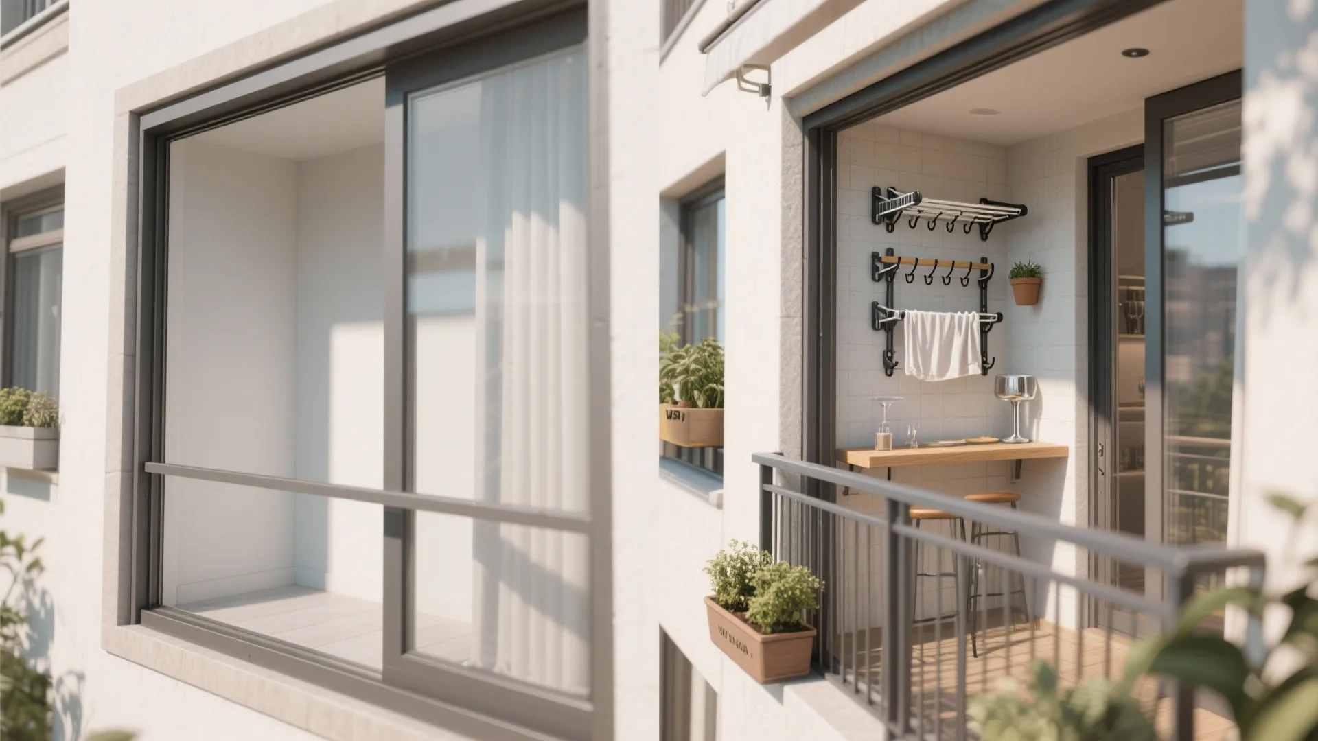 Idea 5: Box‑frame grill with built‑in utility