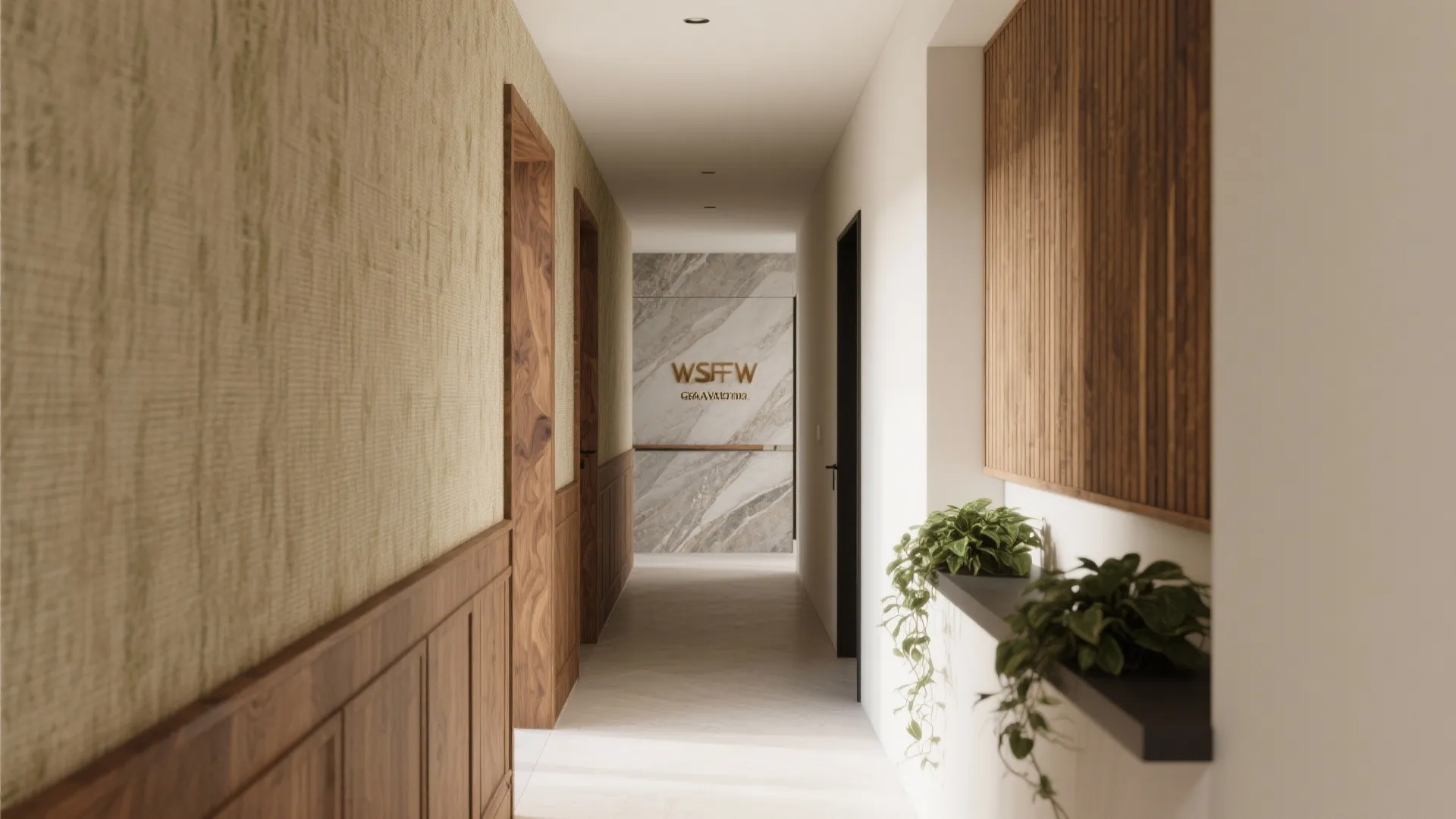 Idea 5: Natural Finishes, Real or Faux (Wood, Stone, and Greens)