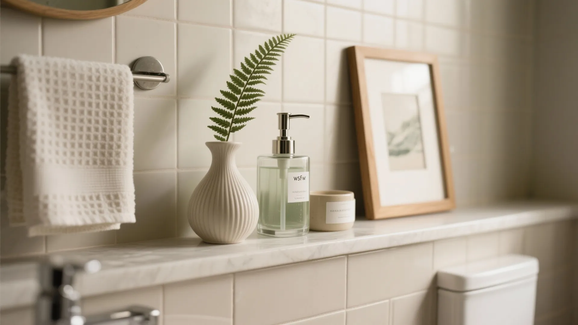 Idea 5: Style it like a set—greens, textiles, and one hero object