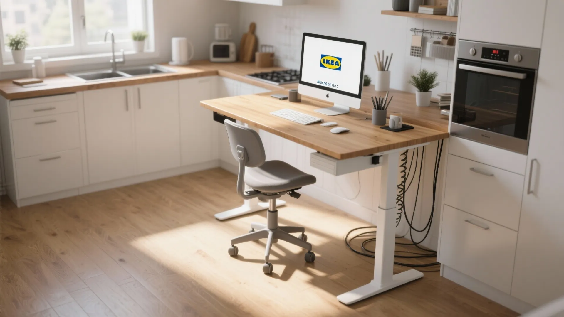 Idea 3: Height-Adjustable Workstations
