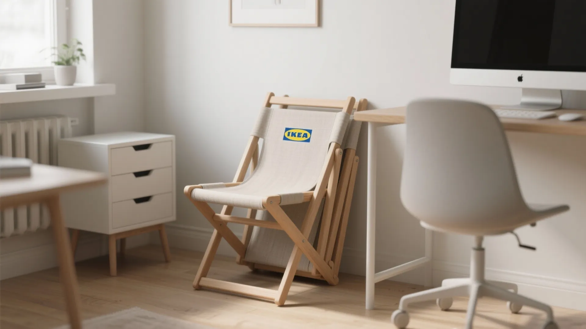 10. Foldable Guest Chair