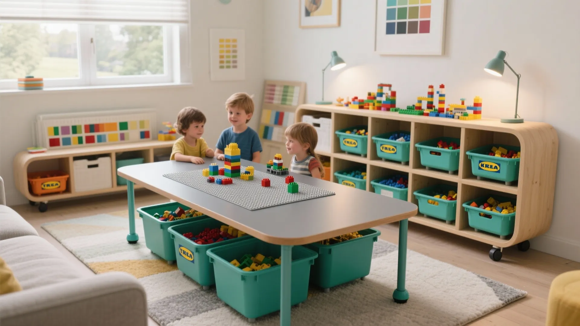 DIY IKEA Lego Table: Creative Ways to Build the Ultimate Play Space: 1 Minute to Build an Affordable Kid-Friendly Table at Home