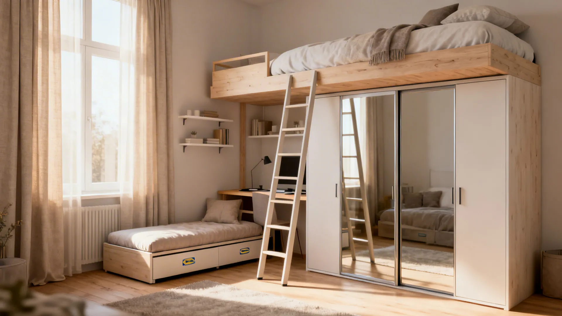 5 IKEA Bedroom Ideas for Small Rooms