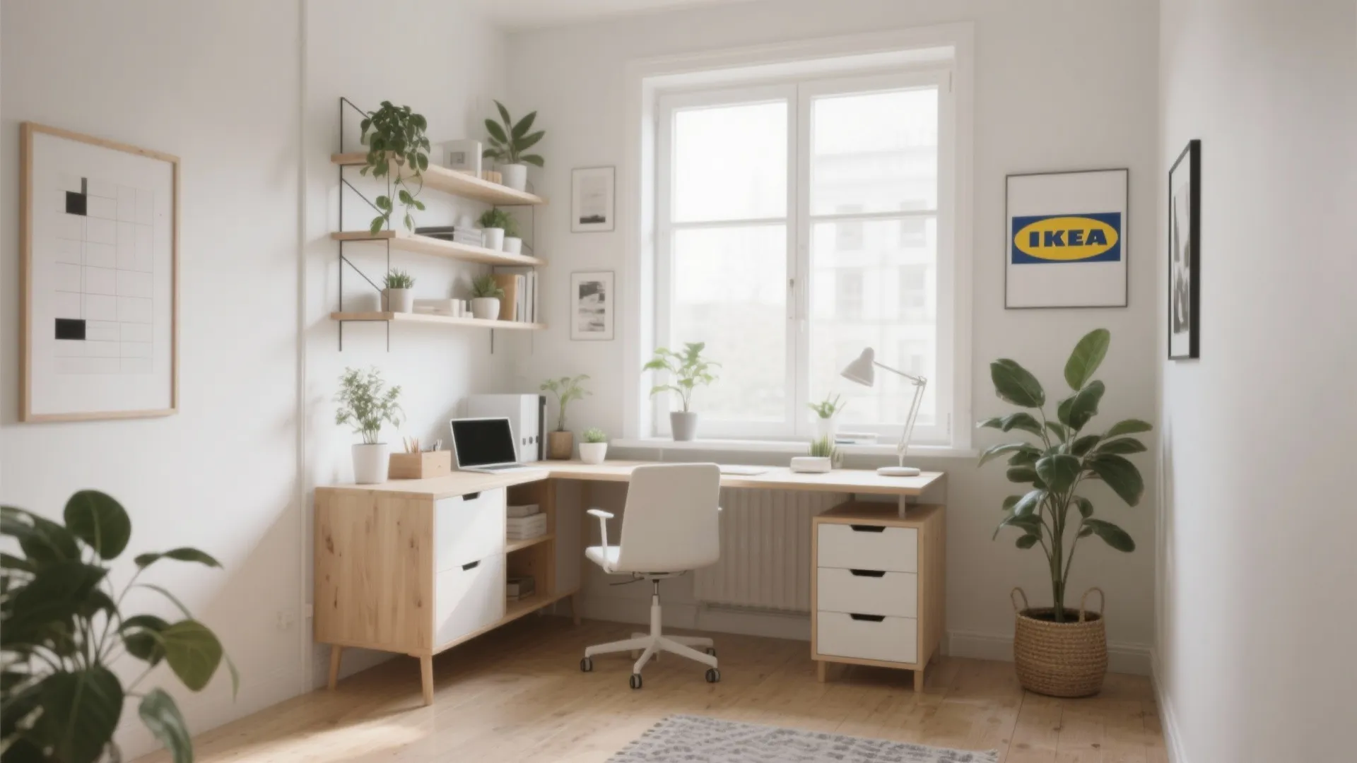 10 Home Office Ideas with IKEA Style: Creative and Practical IKEA-Inspired Home Office Ideas for Small Spaces