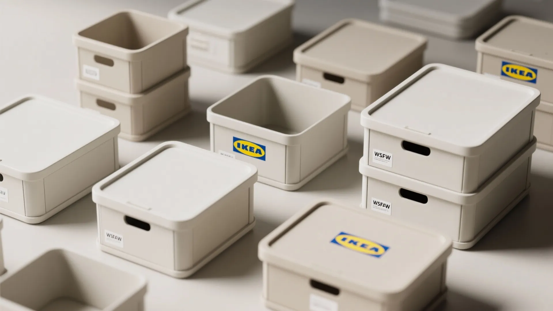 10. Modular Storage Boxes