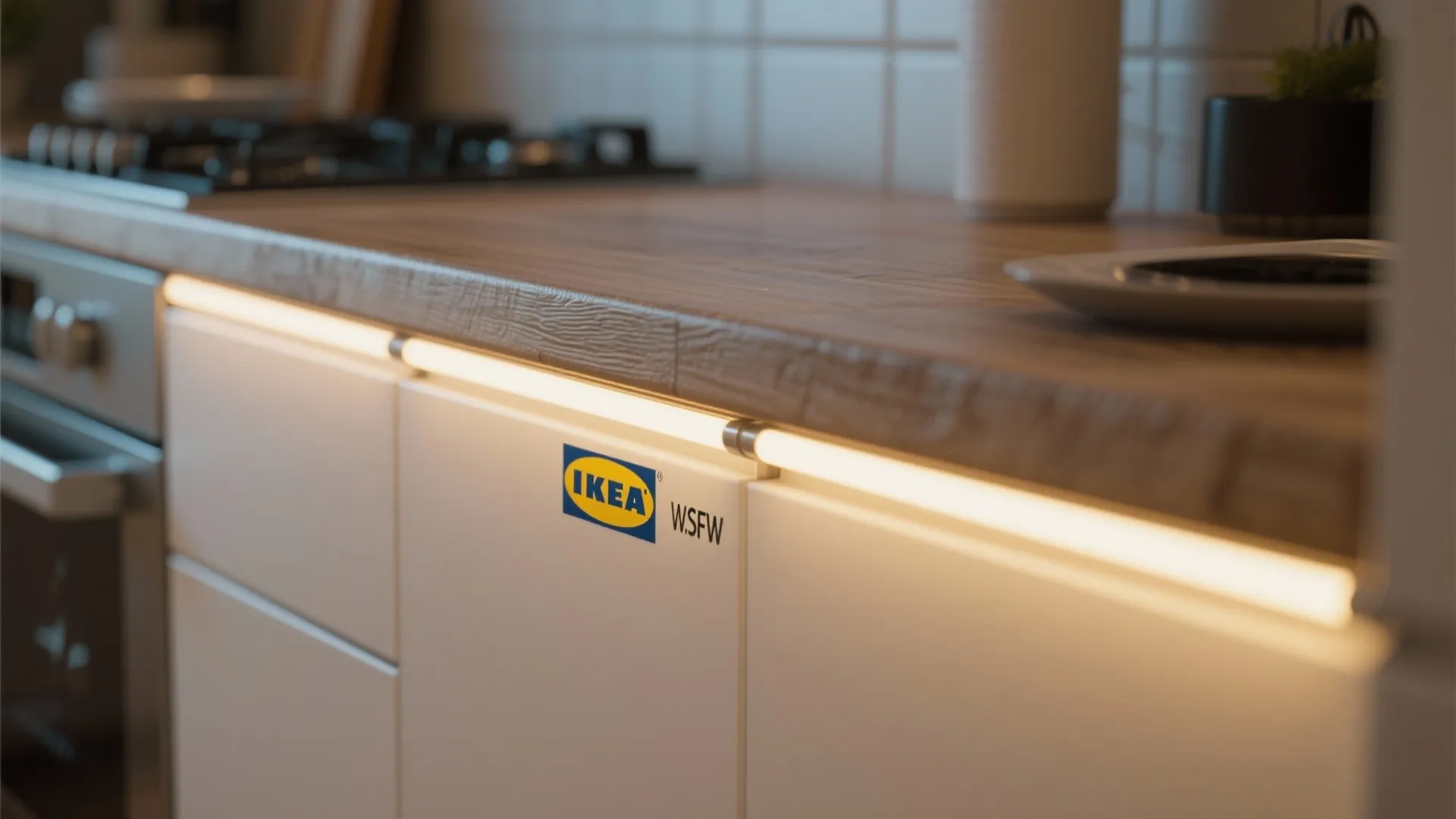 7. Incorporate Lighting Under Cabinets