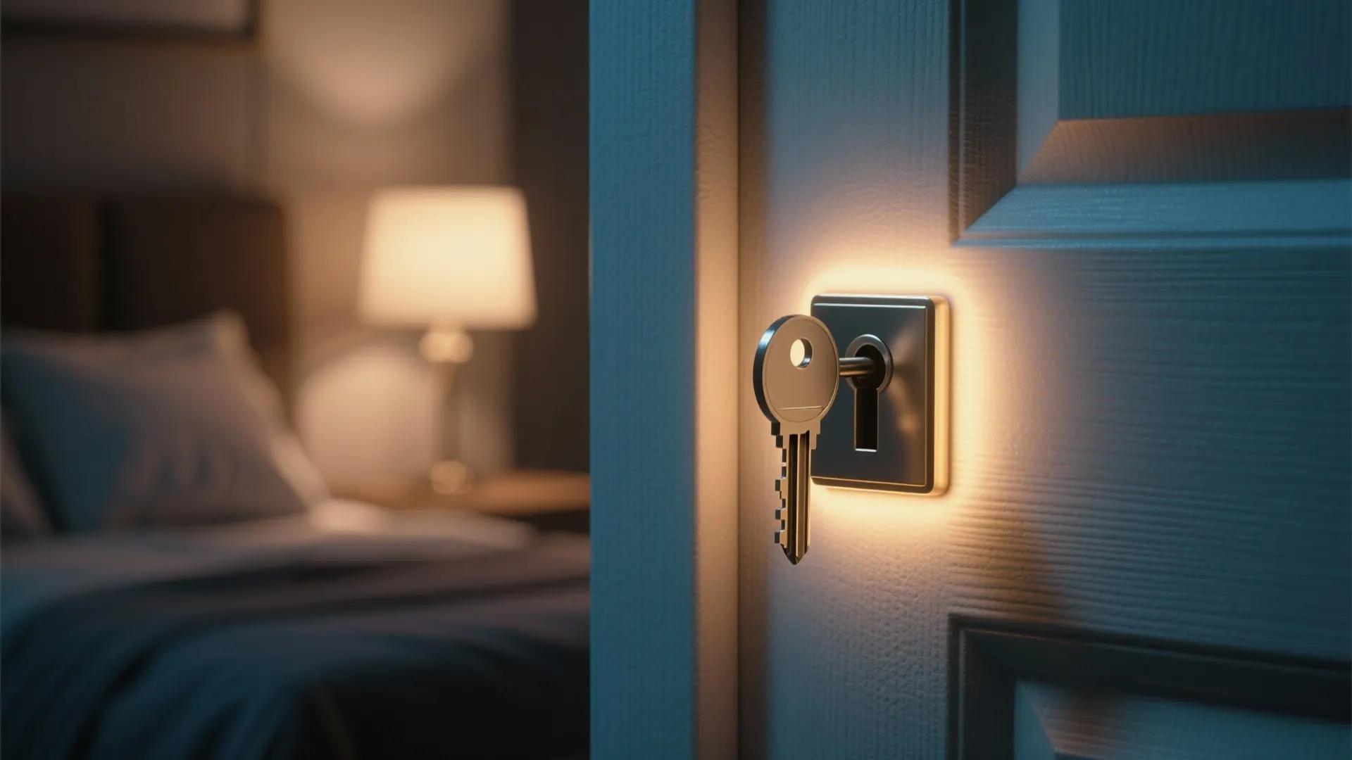 5. Illuminated key slot for low-light access