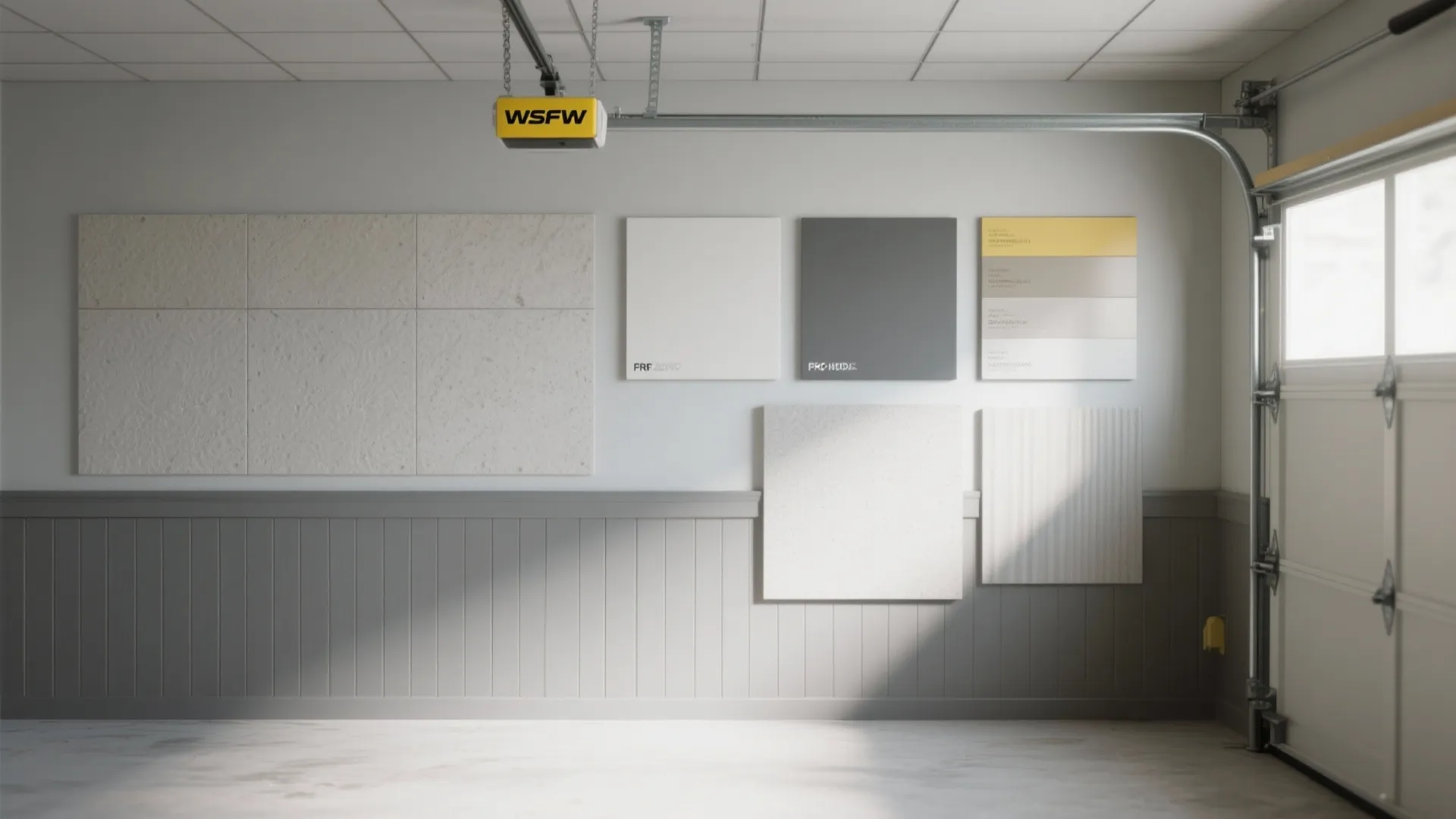 Impact-resistant, washable wall finishes