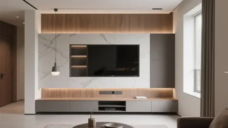 Main Hall TV Showcase Design In Wall: 5 Ideas That Work