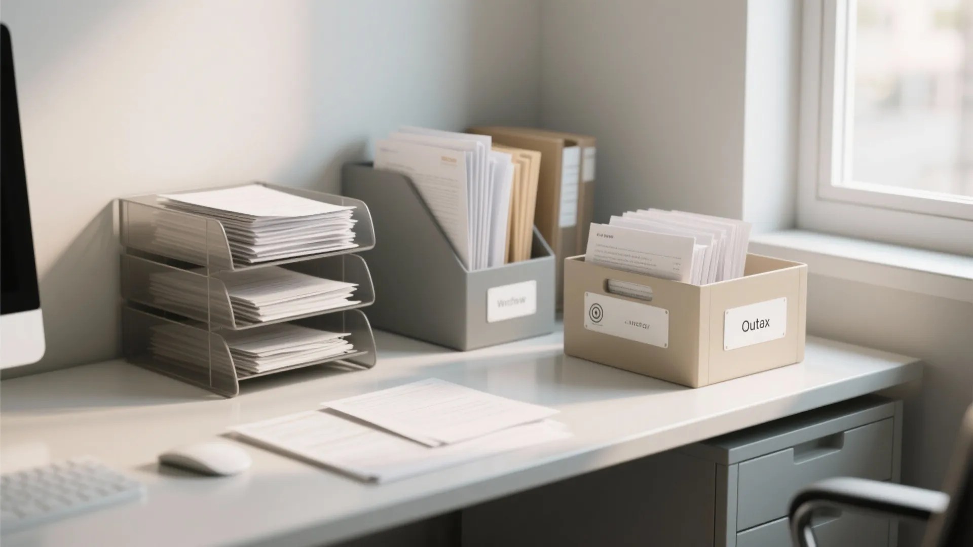 5. Dedicated Inbox & Outbox Trays