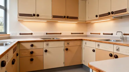 5 Kitchen Cupboard Ideas for Blind School Design