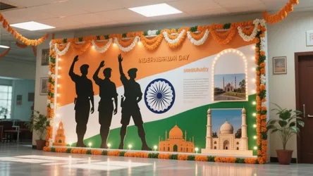 5 Creative 15 August Board Decoration Ideas