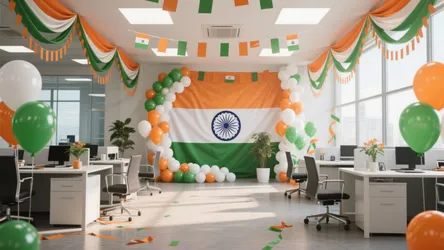 10 Creative 15th August Office Decoration Ideas