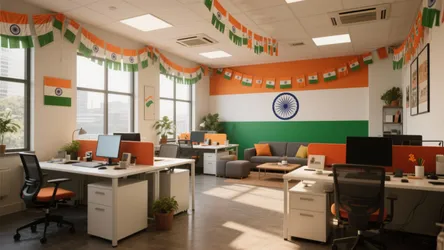 5 Office Decoration Ideas for 15th August